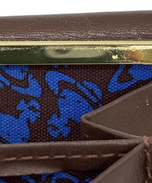 Vivienne Westwood（ヴィヴィアンウエストウッド）Vivienne Westwood (ヴィヴィアンウエストウッド) がま口財布 ダークブラウンの古着・服飾アイテム