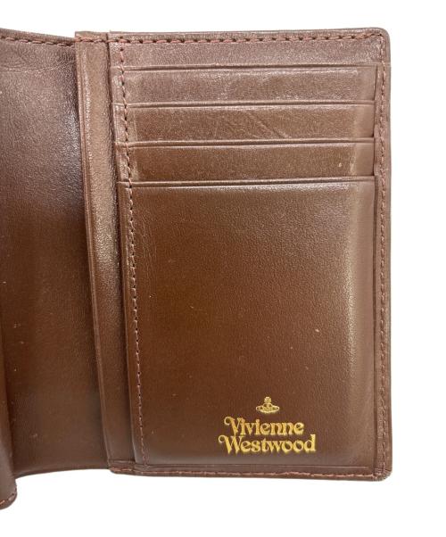 Vivienne Westwood（ヴィヴィアンウエストウッド）Vivienne Westwood (ヴィヴィアンウエストウッド) がま口財布 ダークブラウンの古着・服飾アイテム