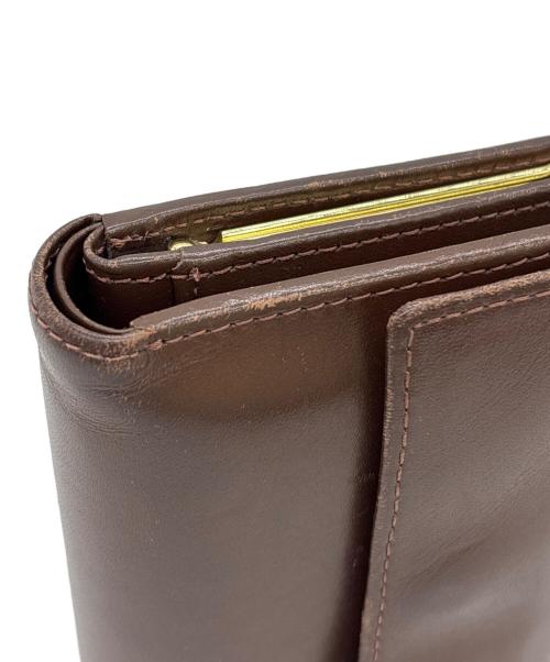 Vivienne Westwood（ヴィヴィアンウエストウッド）Vivienne Westwood (ヴィヴィアンウエストウッド) がま口財布 ダークブラウンの古着・服飾アイテム