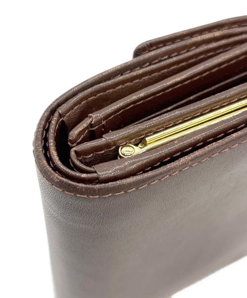 Vivienne Westwood（ヴィヴィアンウエストウッド）Vivienne Westwood (ヴィヴィアンウエストウッド) がま口財布 ダークブラウンの古着・服飾アイテム