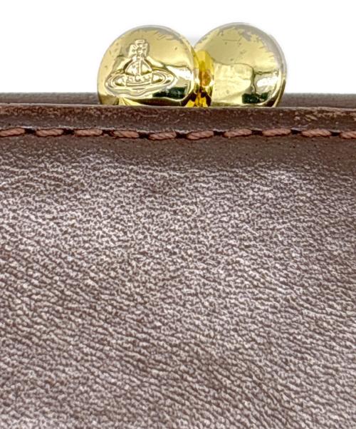 Vivienne Westwood（ヴィヴィアンウエストウッド）Vivienne Westwood (ヴィヴィアンウエストウッド) がま口財布 ダークブラウンの古着・服飾アイテム