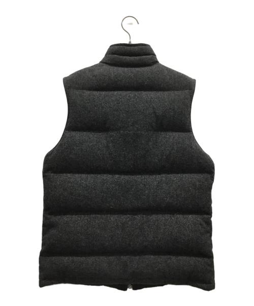 BURBERRY BLACK LABEL（バーバリーブラックレーベル）BURBERRY BLACK LABEL (バーバリーブラックレーベル) リバーシブルダウンベスト グレー サイズ:Lの古着・服飾アイテム