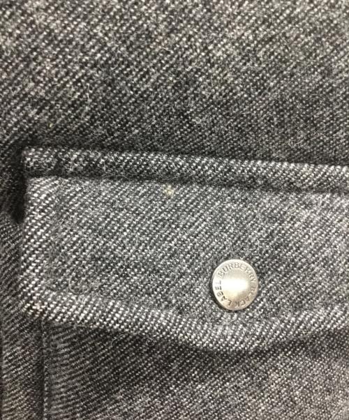 BURBERRY BLACK LABEL（バーバリーブラックレーベル）BURBERRY BLACK LABEL (バーバリーブラックレーベル) リバーシブルダウンベスト グレー サイズ:Lの古着・服飾アイテム