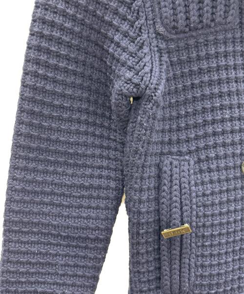 Bark（バーク）Bark (バーク) ダッフルコート ブルー サイズ:XSの古着・服飾アイテム