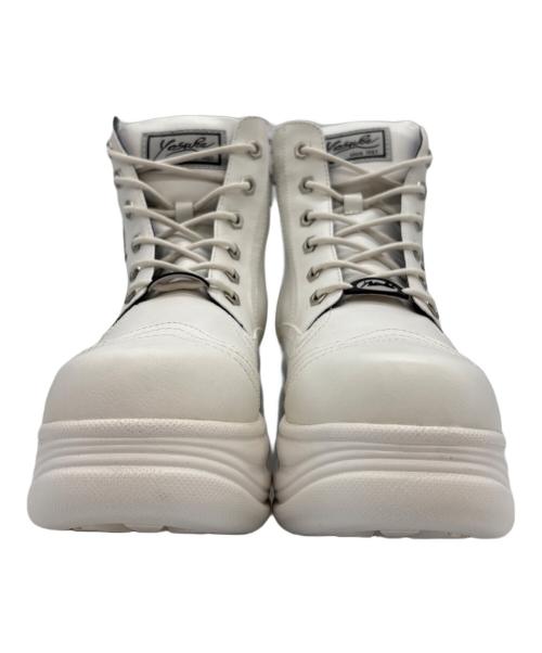 Yosuke（ヨースケ）Yosuke (ヨースケ) 厚底スニーカー ホワイト サイズ:26の古着・服飾アイテム