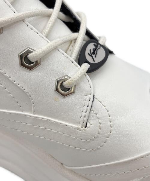 Yosuke（ヨースケ）Yosuke (ヨースケ) 厚底スニーカー ホワイト サイズ:26の古着・服飾アイテム