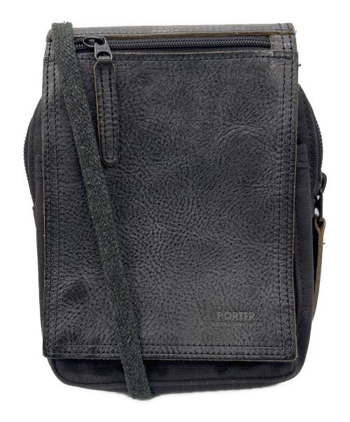 PORTER（ポーター）PORTER (ポーター) ショルダーポーチ ブラックの古着・服飾アイテム