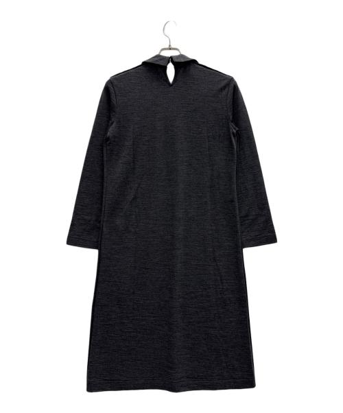 COMME des GARCONS（コムデギャルソン）COMME des GARCONS (コムデギャルソン) 襟付ウールワンピース グレー サイズ:Sの古着・服飾アイテム