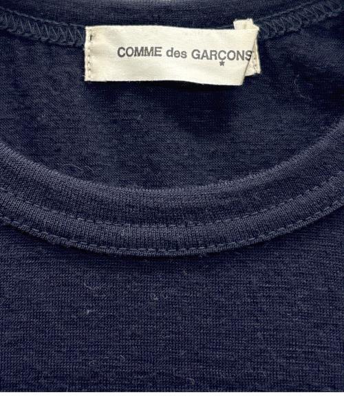COMME des GARCONS（コムデギャルソン）COMME des GARCONS (コムデギャルソン) 変形ウールニット ネイビー サイズ:不明の古着・服飾アイテム