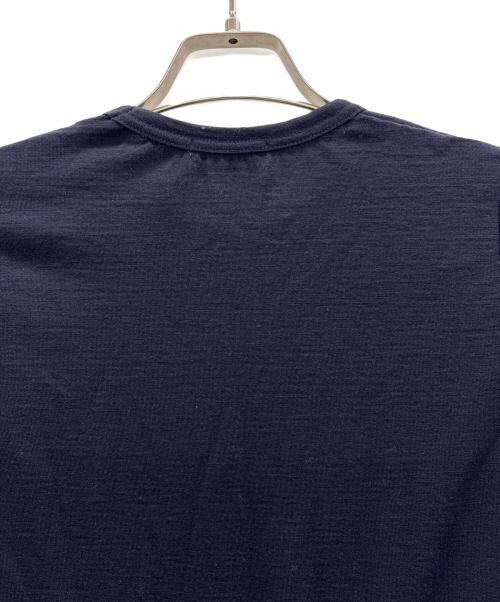 COMME des GARCONS（コムデギャルソン）COMME des GARCONS (コムデギャルソン) 変形ウールニット ネイビー サイズ:不明の古着・服飾アイテム