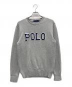 POLO RALPH LAURENポロ・ラルフローレン）の古着「ニット」｜グレー