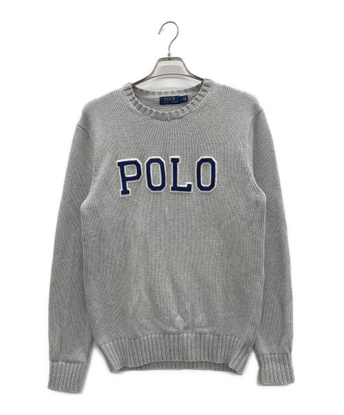 POLO RALPH LAUREN（ポロ・ラルフローレン）POLO RALPH LAUREN (ポロ・ラルフローレン) ニット グレー サイズ:Lの古着・服飾アイテム