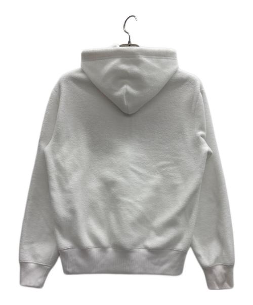 POLO RALPH LAUREN（ポロ・ラルフローレン）POLO RALPH LAUREN (ポロ・ラルフローレン) フリースパーカー ホワイト サイズ:Sの古着・服飾アイテム