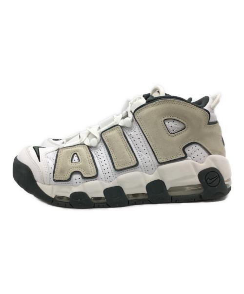 NIKE（ナイキ）NIKE (ナイキ) AIR MORE UPTEMPO '96 (ナイキ エア モア アップテンポ '96) ホワイト×グリーン サイズ:27の古着・服飾アイテム