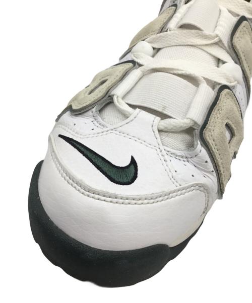 NIKE（ナイキ）NIKE (ナイキ) AIR MORE UPTEMPO '96 (ナイキ エア モア アップテンポ '96) ホワイト×グリーン サイズ:27の古着・服飾アイテム