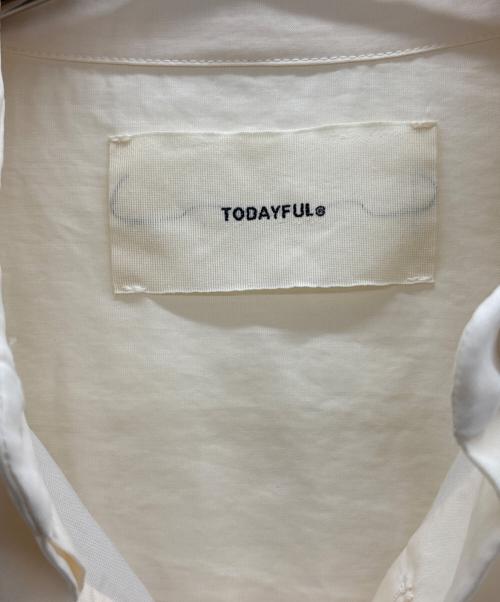 TODAYFUL（トゥデイフル）TODAYFUL (トゥデイフル) シルキーポケットシャツ ホワイト サイズ:Free 未使用品の古着・服飾アイテム