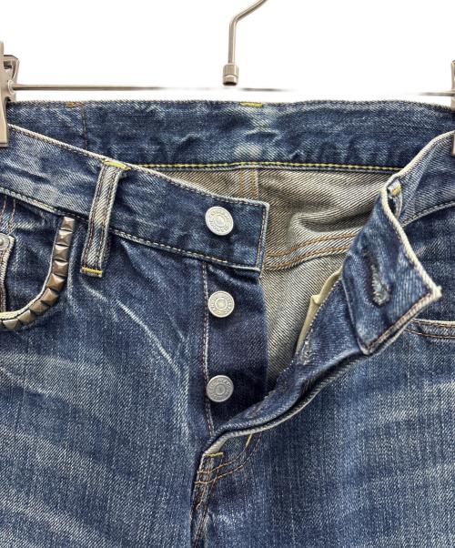 Hysteric Glamour（ヒステリックグラマー）Hysteric Glamour (ヒステリックグラマー) スタッズデニムパンツ インディゴ サイズ:30の古着・服飾アイテム