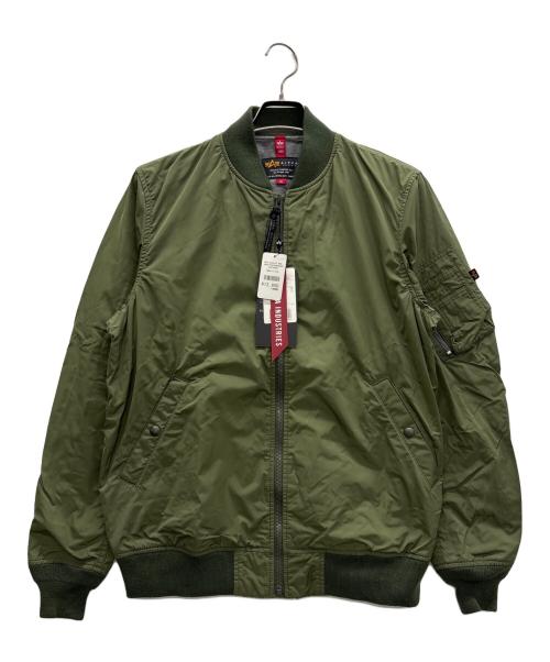 ALPHA（アルファ）ALPHA (アルファ) MA-1ジャケット カーキ サイズ:XL 未使用品の古着・服飾アイテム
