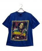 PIMPO WORLD WIDE-）の古着「Tシャツ」｜ブルー