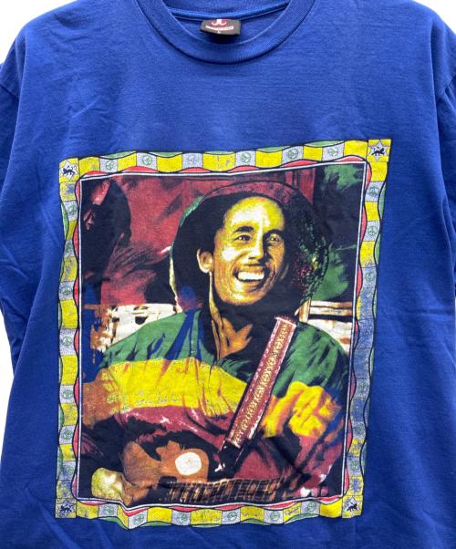 PIMPO WORLD WIDE（-）PIMPO WORLD WIDE (-) Tシャツ ブルー サイズ:Lの古着・服飾アイテム