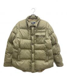 POLO RALPH LAUREN（ポロ・ラルフローレン）の古着「ダウンジャケット」｜ベージュ