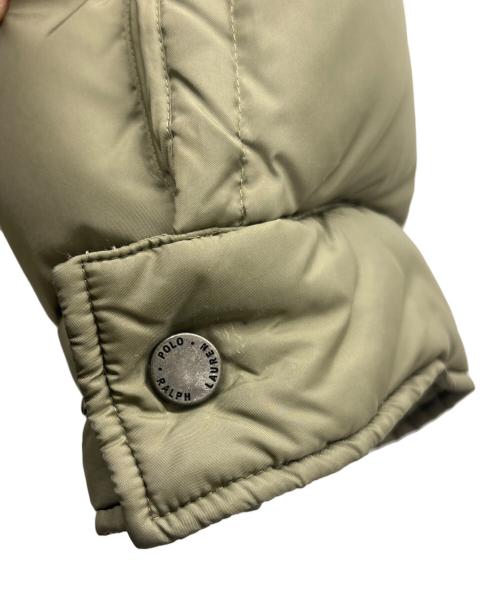 POLO RALPH LAUREN（ポロ・ラルフローレン）POLO RALPH LAUREN (ポロ・ラルフローレン) ダウンジャケット ベージュ サイズ:Lの古着・服飾アイテム