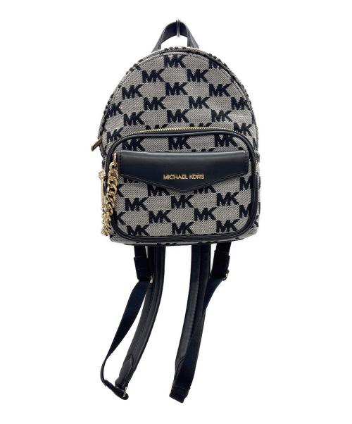 MICHAEL KORS（マイケル・コース）MICHAEL KORS (マイケル・コース) リュック グレー×ブラックの古着・服飾アイテム