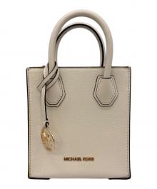 MICHAEL KORS（マイケル・コース）の古着「スクエアショルダーバッグ」｜ホワイト