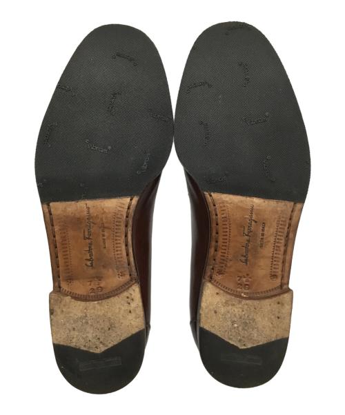 Salvatore Ferragamo（サルヴァトーレ フェラガモ）Salvatore Ferragamo (サルヴァトーレ フェラガモ) ローファー ブラウン サイズ:7 1/2の古着・服飾アイテム