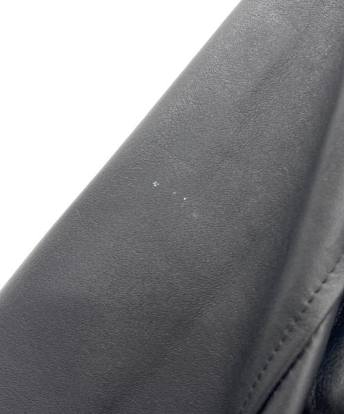 FORTIME（フォータイム）FORTIME (フォータイム) ライダースジャケット ブラック サイズ:XXLの古着・服飾アイテム