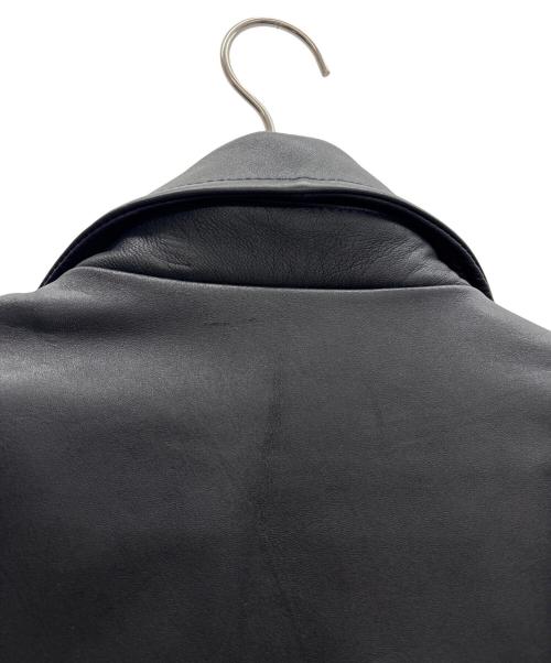 FORTIME（フォータイム）FORTIME (フォータイム) ライダースジャケット ブラック サイズ:XXLの古着・服飾アイテム