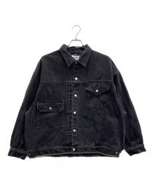 DANKE SCHON（ダンケ シェーン）の古着「デニムジャケット」｜ブラウン