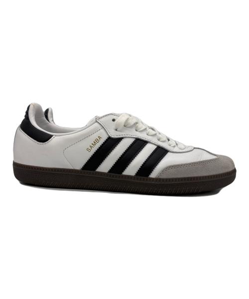 adidas（アディダス）adidas (アディダス) SAMBA OG ホワイト×ブラック サイズ:26の古着・服飾アイテム