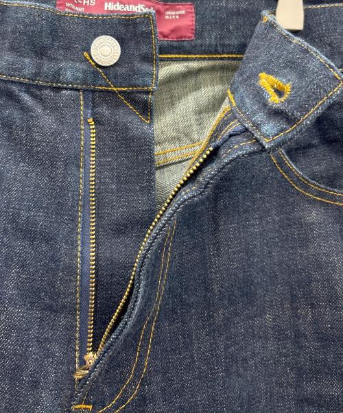 HIDE AND SEEK（ハイドアンドシーク）HIDE AND SEEK (ハイドアンドシーク) デニムパンツ インディゴ サイズ:表記無しの古着・服飾アイテム