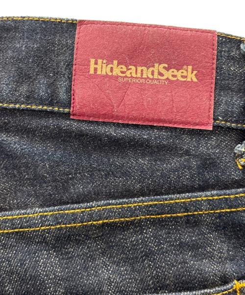 HIDE AND SEEK（ハイドアンドシーク）HIDE AND SEEK (ハイドアンドシーク) デニムパンツ インディゴ サイズ:表記無しの古着・服飾アイテム