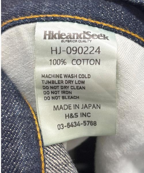 HIDE AND SEEK（ハイドアンドシーク）HIDE AND SEEK (ハイドアンドシーク) デニムパンツ インディゴ サイズ:表記無しの古着・服飾アイテム