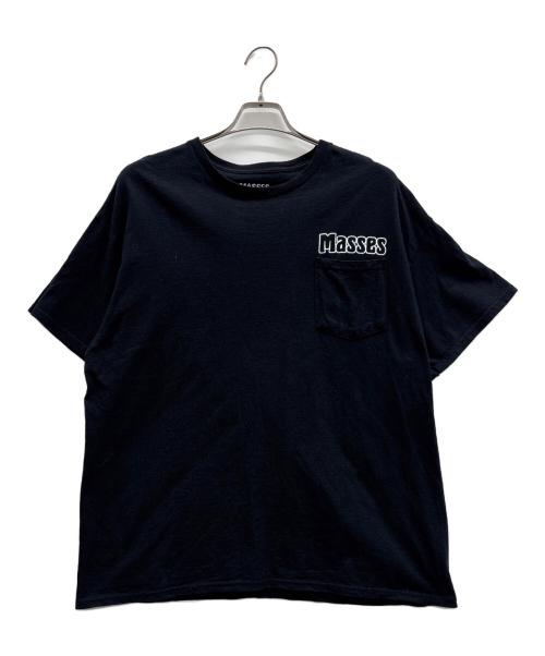 MASSES（マシス）MASSES (マシス) Tシャツ ブラック サイズ:XLの古着・服飾アイテム