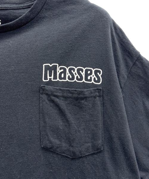 MASSES（マシス）MASSES (マシス) Tシャツ ブラック サイズ:XLの古着・服飾アイテム