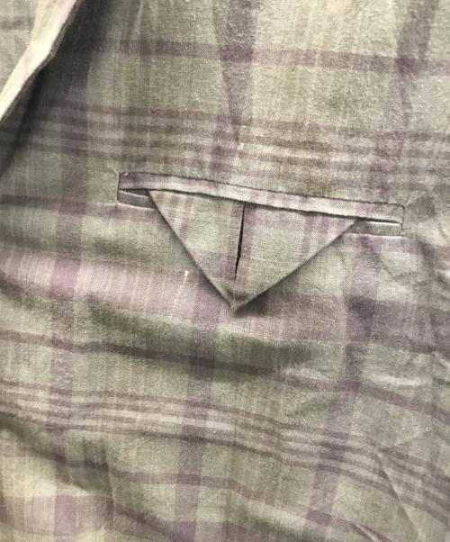 SUNSEA（サンシー）SUNSEA (サンシー) チェックシャツ ブラウン サイズ:2の古着・服飾アイテム