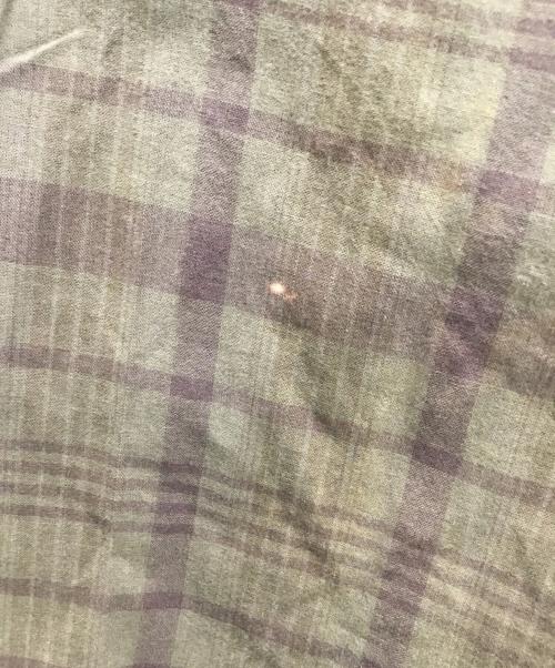 SUNSEA（サンシー）SUNSEA (サンシー) チェックシャツ ブラウン サイズ:2の古着・服飾アイテム