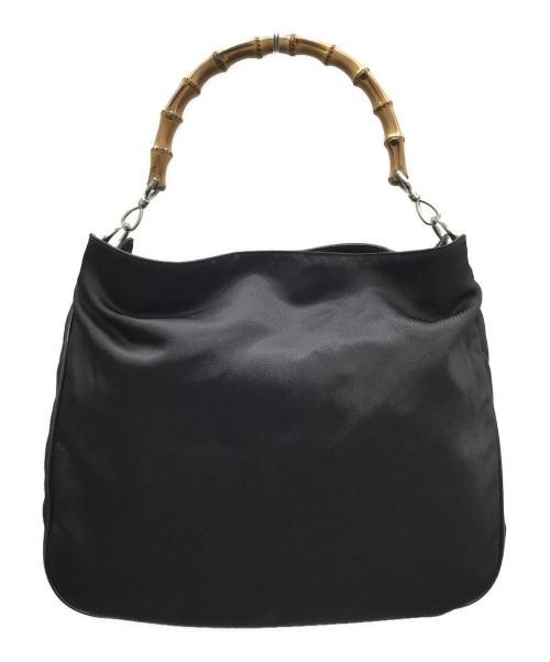 GUCCI（グッチ）GUCCI (グッチ) ハンドバッグ ブラックの古着・服飾アイテム