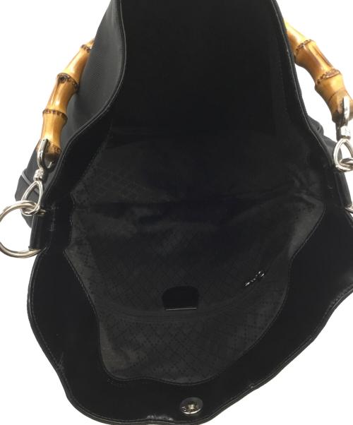 GUCCI（グッチ）GUCCI (グッチ) ハンドバッグ ブラックの古着・服飾アイテム