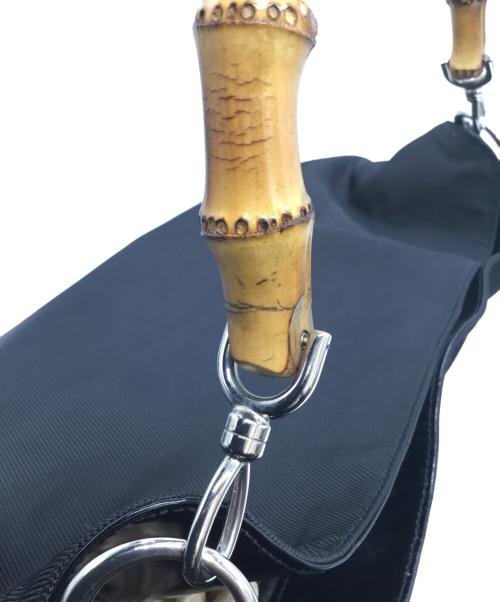 GUCCI（グッチ）GUCCI (グッチ) ハンドバッグ ブラックの古着・服飾アイテム