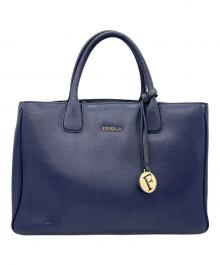 FURLA（フルラ）の古着「2WAYハンドバッグ」｜ブルー