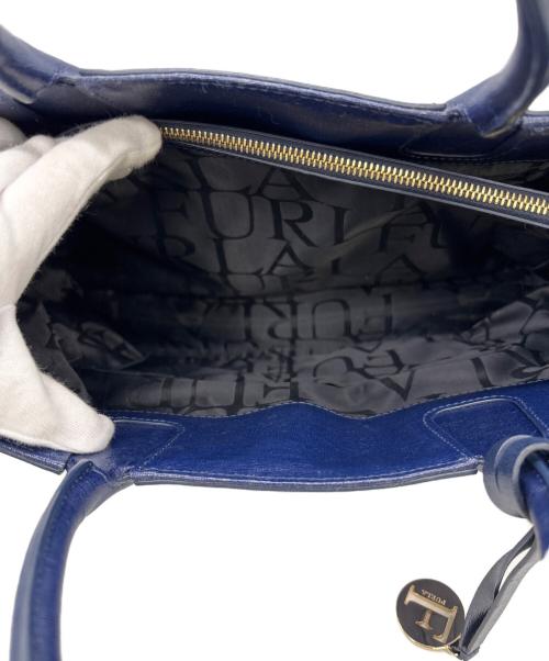 FURLA（フルラ）FURLA (フルラ) 2WAYハンドバッグ ブルーの古着・服飾アイテム