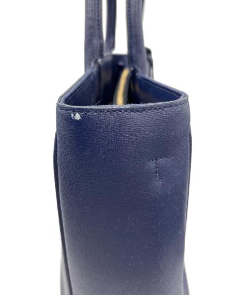FURLA（フルラ）FURLA (フルラ) 2WAYハンドバッグ ブルーの古着・服飾アイテム