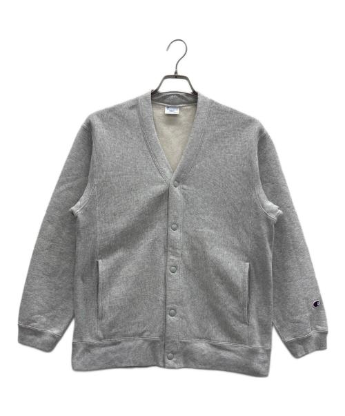 Champion（チャンピオン）Champion (チャンピオン) SHIPS any (シップスエニィ) スウェットカーディガン グレー サイズ:Sの古着・服飾アイテム