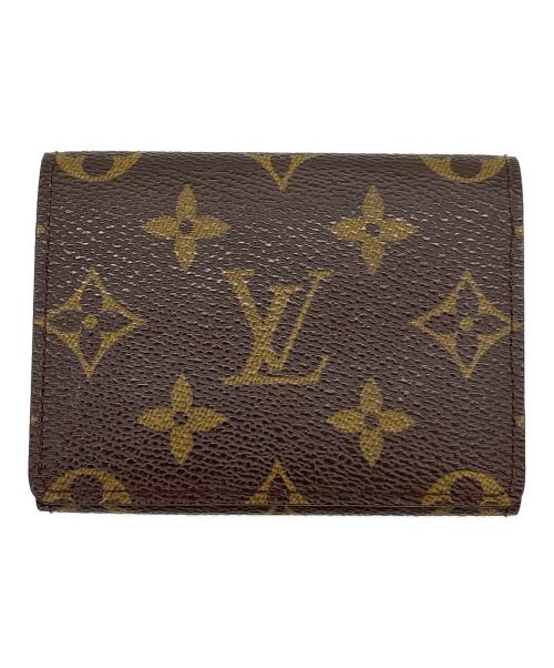 LOUIS VUITTON（ルイ ヴィトン）LOUIS VUITTON (ルイ ヴィトン) カードケース ブラウンの古着・服飾アイテム