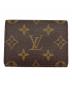 LOUIS VUITTON（ルイ ヴィトン）の古着「カードケース」｜ブラウン