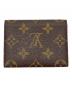 LOUIS VUITTON (ルイ ヴィトン) カードケース ブラウン：20000円